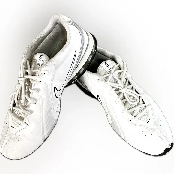 Nike Shoes Nike Reax Revolution Mens Sz3 Whitemetallic Silver Poshmark